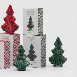 Bomboniera Candela Forest Albero di Natale EDG h.20 cm.