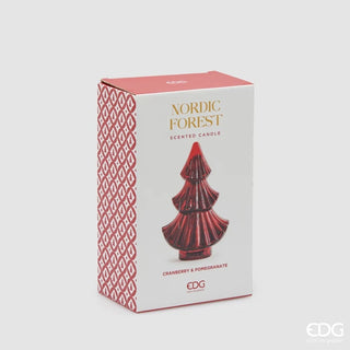 Bomboniera Candela Forest Albero di Natale EDG