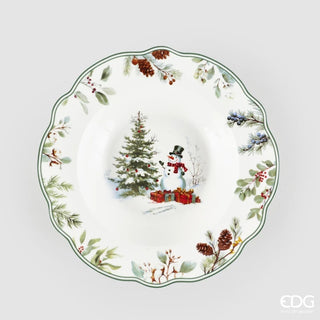 Servizio di Piatti 48 pz. "Pino Innevato" EDG