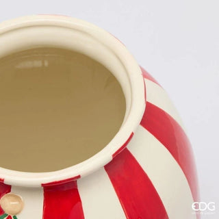 Vaso Anfora Cavallo Giostra EDG h.33 cm.