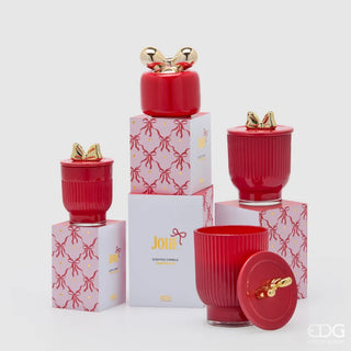 Candela Fiocco Berry Fruit  EDG h.15 cm.