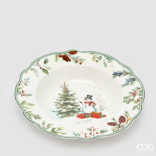 Servizio di Piatti 48 pz. "Pino Innevato" EDG