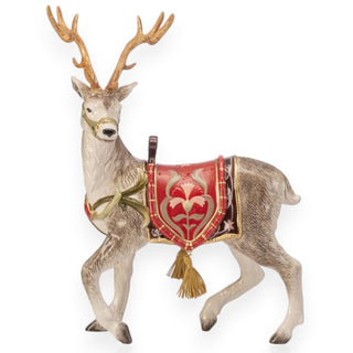 Renna "Chalet Collection" Fitz And Floyd Lamart h.37 cm.