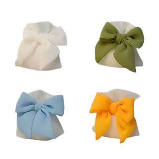 Sacchetto con Fiocco in Georgette AD 8x9 cm.