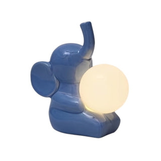 Bomboniera Lampada Led Elefantino AD 17x8,5x18 cm.