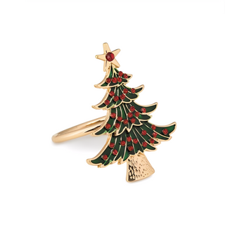 Set 12 Legatovaglioli Albero di Natale Fade Maison