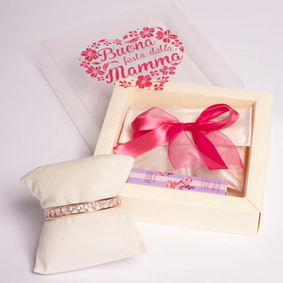 Box Bracciale Rose Gold+Profumo