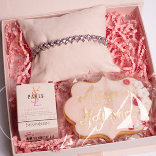 Box Bracciale Cuori+Biscotto+Profumo