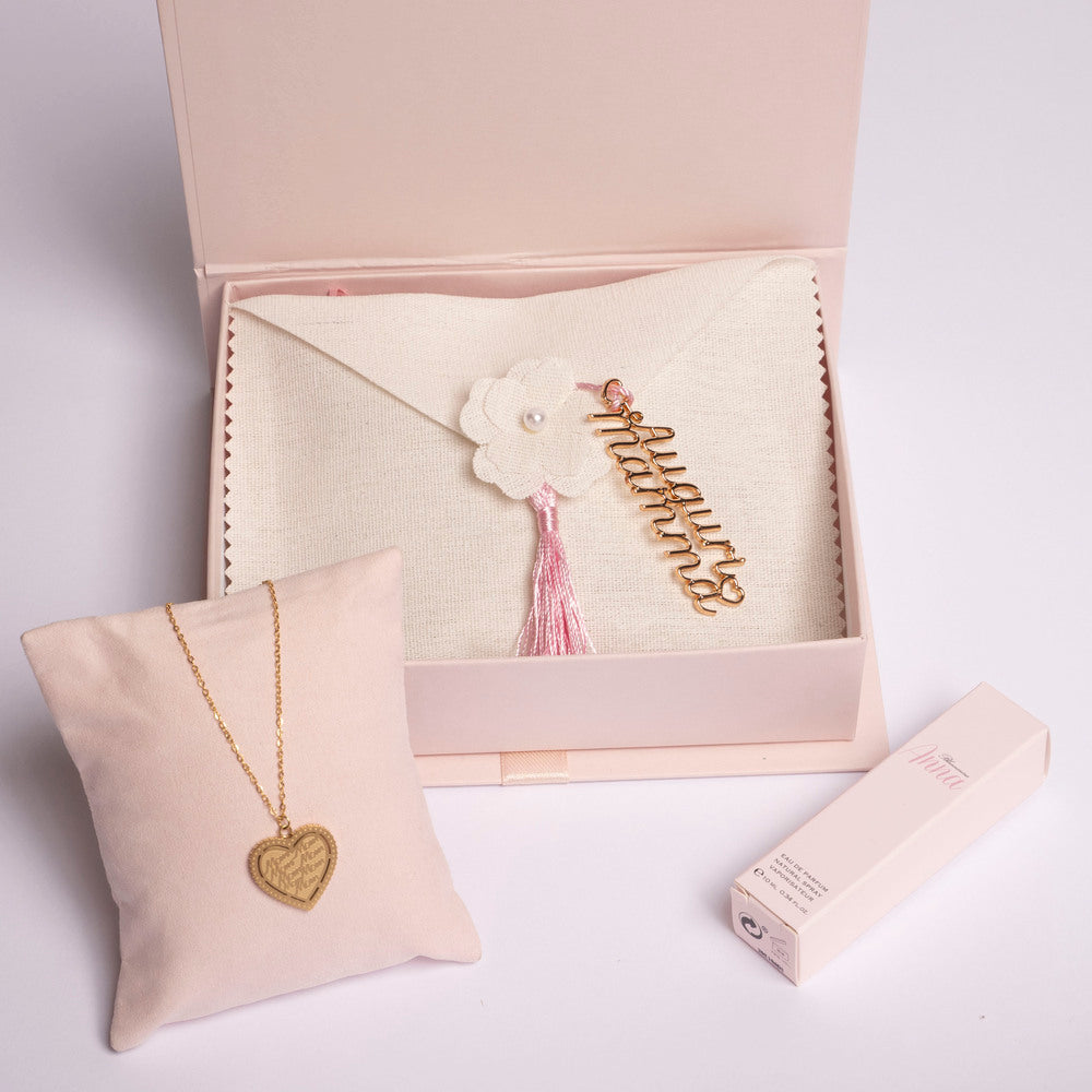 GUOYU Collana Madrina Con Ciondolo In Acciaio Inossidabile - Regalo Battesimo, Compleanno, Festa Mamma, Natale