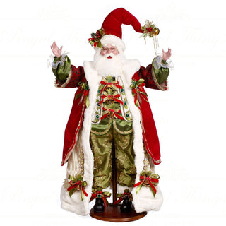mark-roberts-christmas-collectable-doll-holly-and-ivy-santa-red-green-white-gold-MR-51-37732