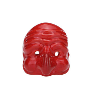 Maschera Piccola Rossa "Pulcinella" Macrì