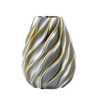 Bomboniera Vaso Twist Oro Silver Melaverde