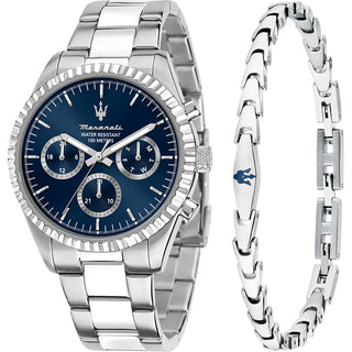 Set Uomo Orologio+Bracciale "Competizione" Maserati