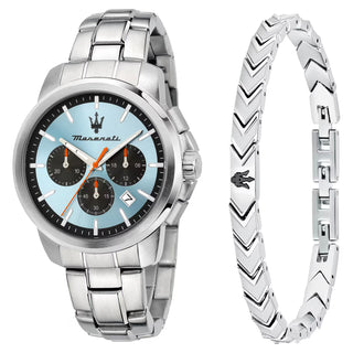 Set Uomo Orologio+Bracciale "Successo" Maserati