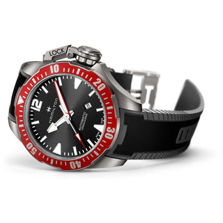 Orologio solo tempo Hamilton Khaki Navy Frogman Titanium