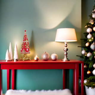 Albero Rosso "Pearl Tree" Fade Maison. 41 cm.