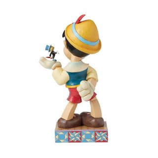 Figura  Pinocchio con il Grillo Parlante Disney Traditions