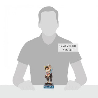 Figura Pinocchio e Geppetto Disney Traditions 17,5 cm.