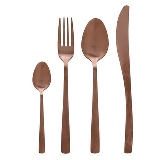 Servizio Posate 24 pz. Matt Copper "Solution" Andrea Fontebasso