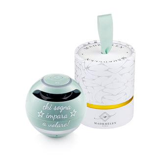 Bomboniera Radio Sfera Nexis Madrhèlen Ø 8 cm.