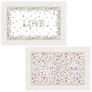 Set 6 Tovagliette Double Face "Mon Amour" Easy Life