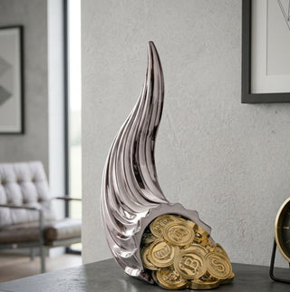 Scultura Cornucopia I Vulcanici Bongelli Preziosi h.23 cm.