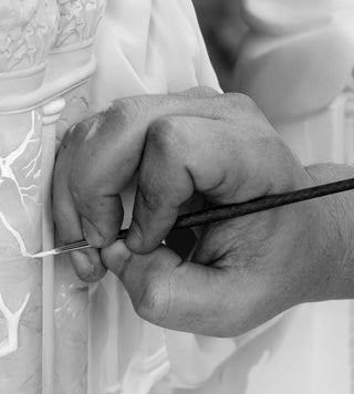 Scultura "Sposi Sotto la Chuppah" Lladrò