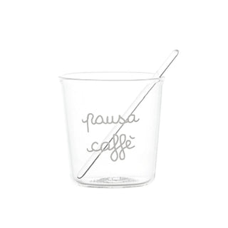 Set 4 bicchierini Espresso “Pausa Caffè" Simple Day