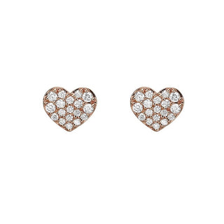 Orecchini Cuore in Oro 18 kt. Crivelli