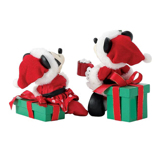 Mickey and Minnie Mouse Pausa Cioccolata Disney h.14 cm.