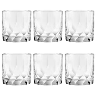 Set 12 pz. Bicchieri "Connexion Double Rock" Onlylux