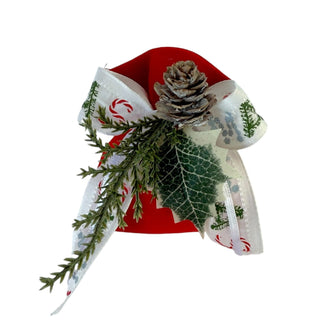 Bomboniera Sacchetto Rosso con Pigna