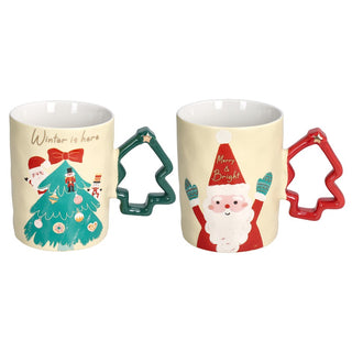 Set 2 Tazze Mug Dolomiti "New Milk&Coffee" Andrea Fontebasso
