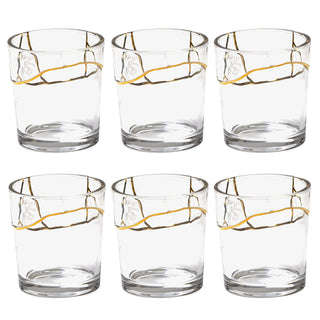 Set 6 Bicchieri "Kintsugi 03" Seletti