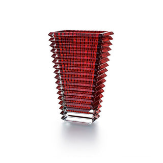 Vaso Rettangolare Rosso "Eye" Baccarat