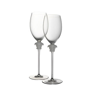 Set 2 Calici Vino "Medusa Lumière" Rosenthal Versace