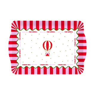 Bomboniera Vassoio "Christmas Twist" Easy Life 33×22 cm.