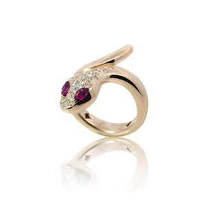 Anello Serpente in Oro 18 kt. Crivelli