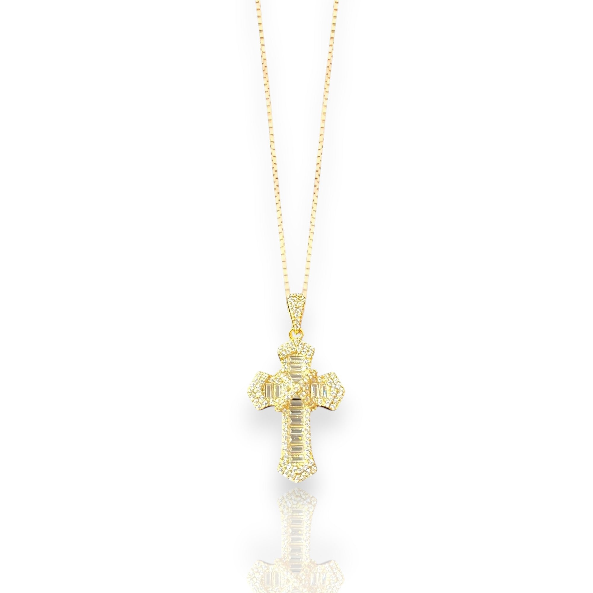 Miluna Diamantissima - Collana Argento Con Croce E Diamanti CLD4470 - Foto 3