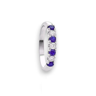 Anello Veretta Zaffiri Giorgio Visconti