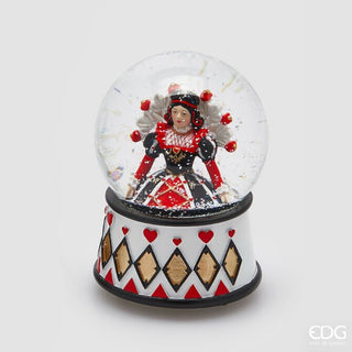 Sfera Acqua Scacchi Carillon EDG h.14.5 cm.