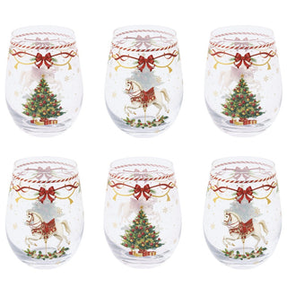 Set 12 Bicchieri "Christmas Tale" Easy Life