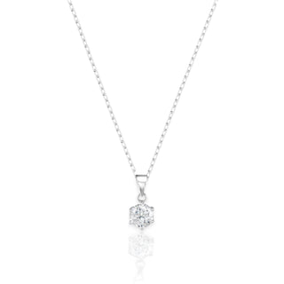 Collana Punto Luce "Brilliant" in Argento 925%