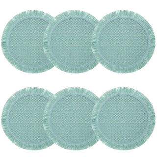 Set 12 Tovagliette Gemma Verde "Tablemat" Fade Maison