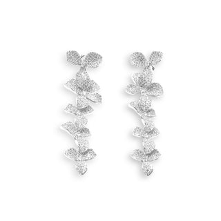 Orecchini Foglie in Argento 925%