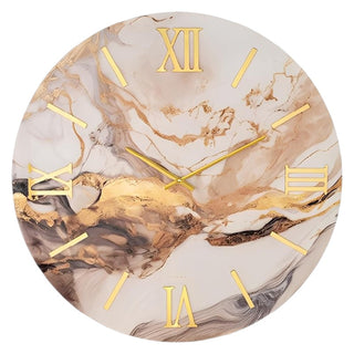 Orologio Da Parete Gold  in MDF L'Arte di Nacchi Ø80 cm.