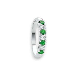 Anello Veretta Smeraldi Giorgio Visconti