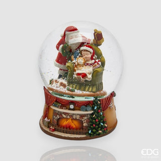 Sfera Acqua Babbo con Camino EDG h.20 cm.